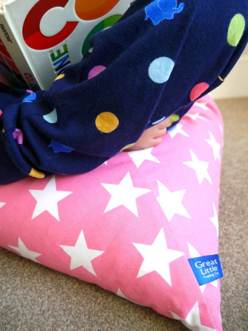 Great Little Trading Company washable pyramid bean bag review