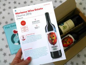 Tasting notes - wine subscription service from Le Petit Ballon review