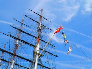 Cutty Sark review - top deck of the ship