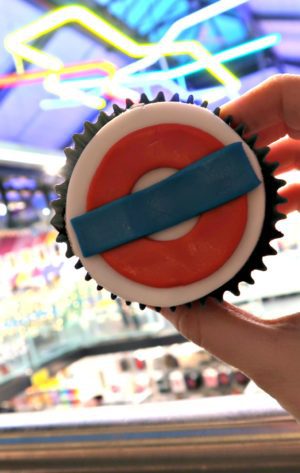 London Transport Museum cupcakes