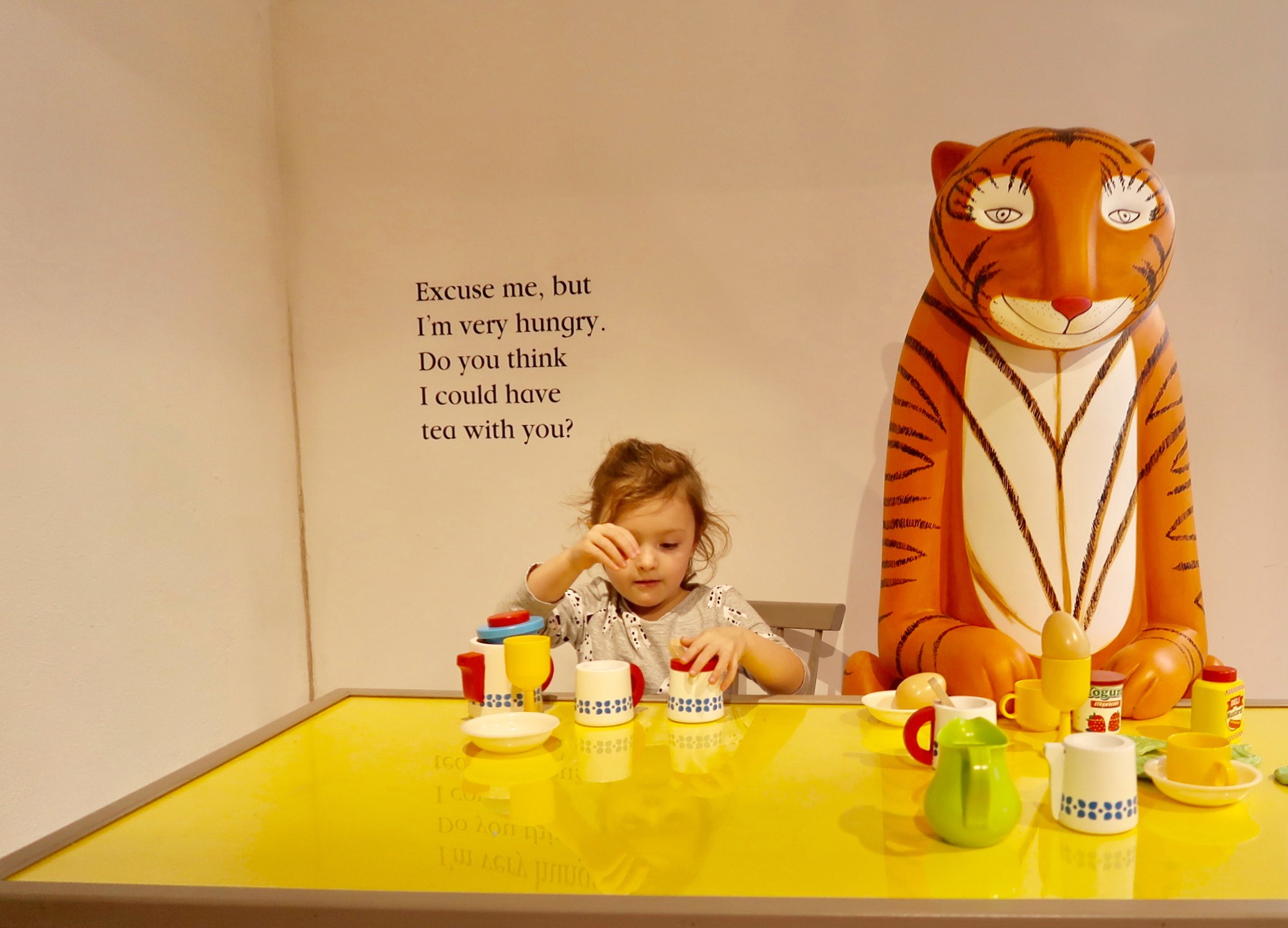 Tea with the Tiger at the Discover Children's Story Centre
