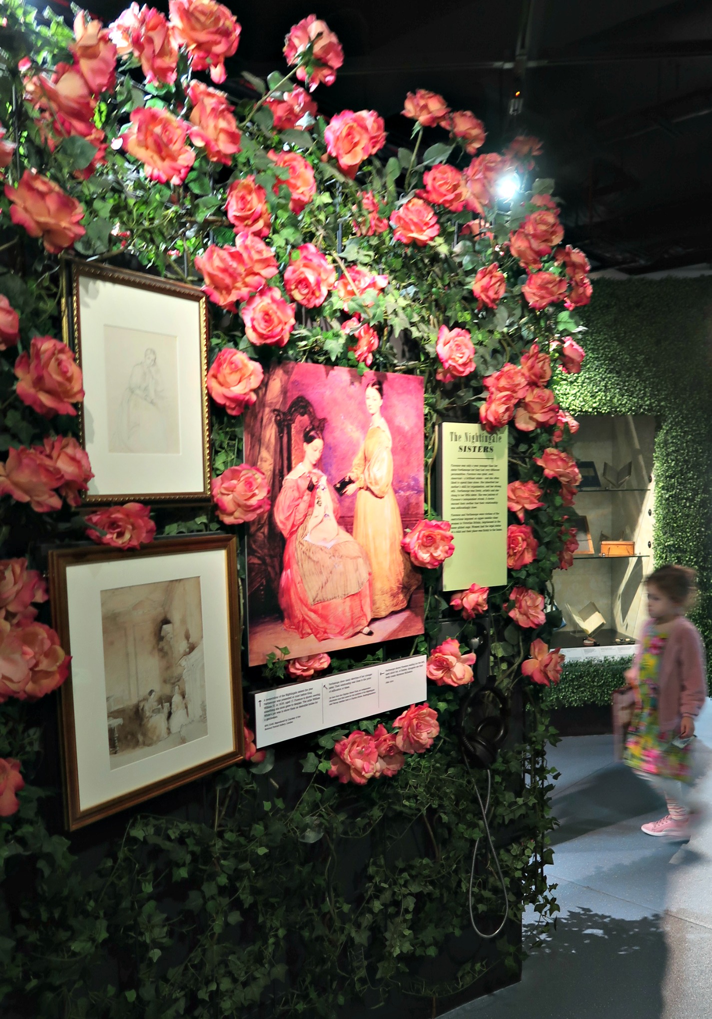 Florence Nightingale museum London - flowers