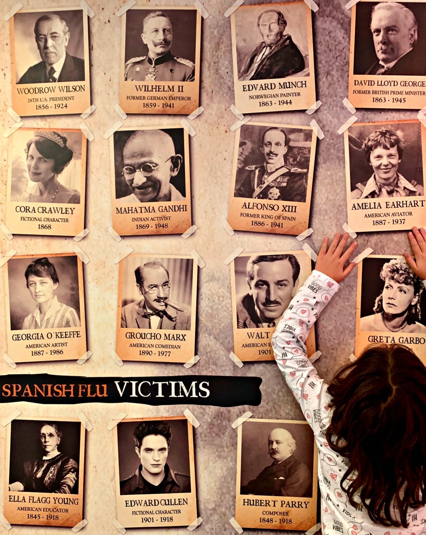 Florence Nightingale museum - spanish flu victims