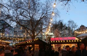Leicester Square Christmas market