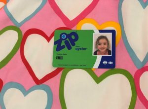how to get a zip travel card - free London travel for children