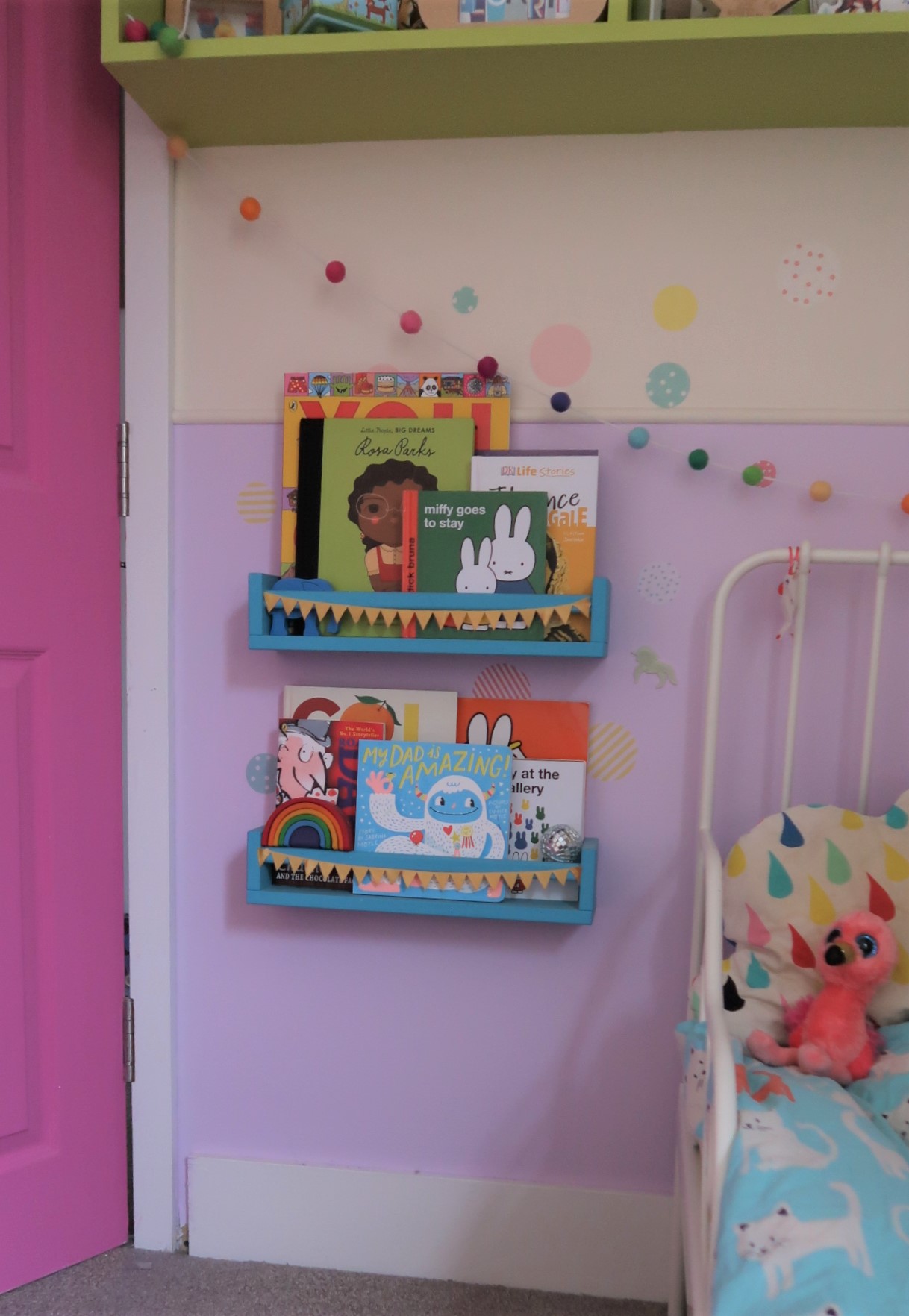 Childrens bookshelf ideas - book storage ideas for kids