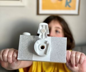 How to make a cardboard box camera for kids