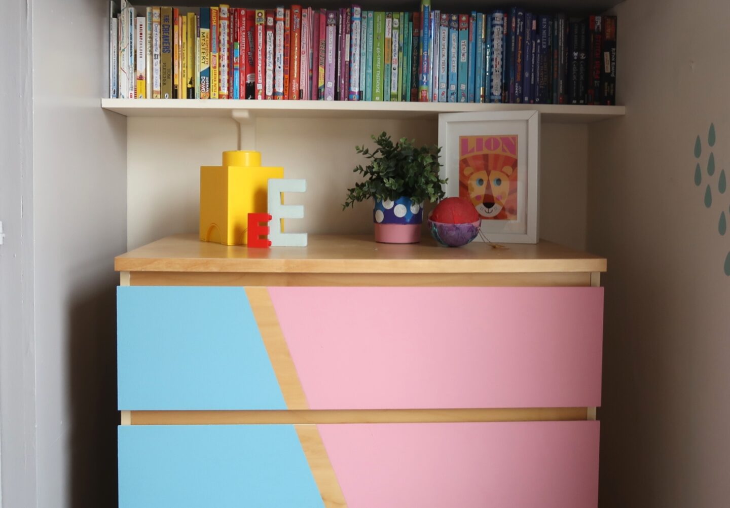 IKEA Malm dresser - IKEA chest of drawers hack with paint