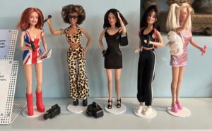 Spice Girls dolls at Young V&A
